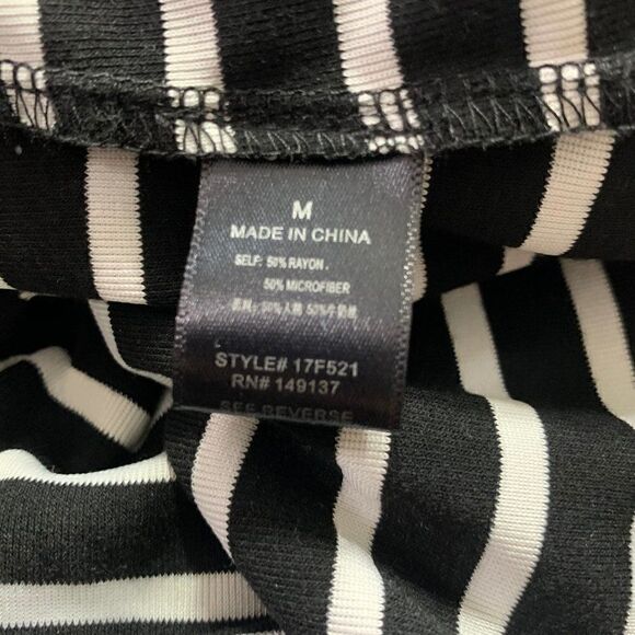 Molly Green  Stripe Rayon COMFY Dress - Picture 3 of 3